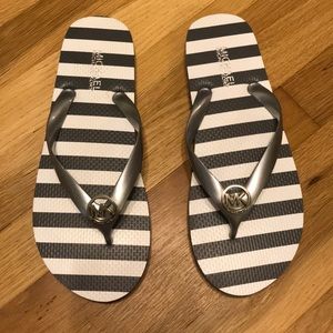 BRAND NEW Michael Kors flip flops